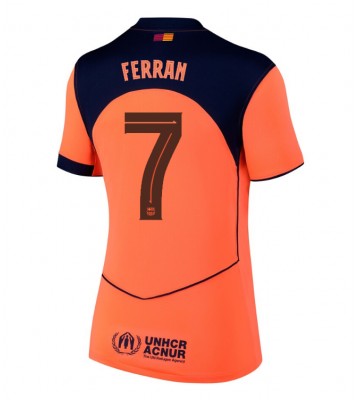 Barcelona Ferran Torres #7 Tredjetrøje Dame 2025-26 Kortærmet